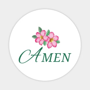 AMEN MASTERS GOLF (V6) Magnet